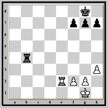   "Boy, this is kinda tricky," thinks White.  